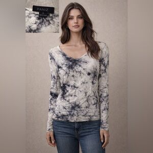 PANIZ Tie-Dye Long Sleeve Top – Size S